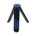 Load image into Gallery viewer, A black and blue TAG ONE Mini Tripod with adjustable legs, designed for stability with radar equipment.