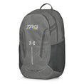 Load image into Gallery viewer, Gray backpack with Under Armour logo on a white background