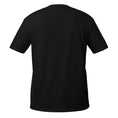 Load image into Gallery viewer, Black t-shirt on a white background