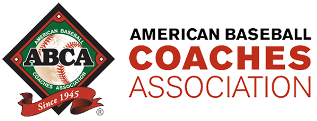 Logo of the American Baseball Coaches Association on a white background