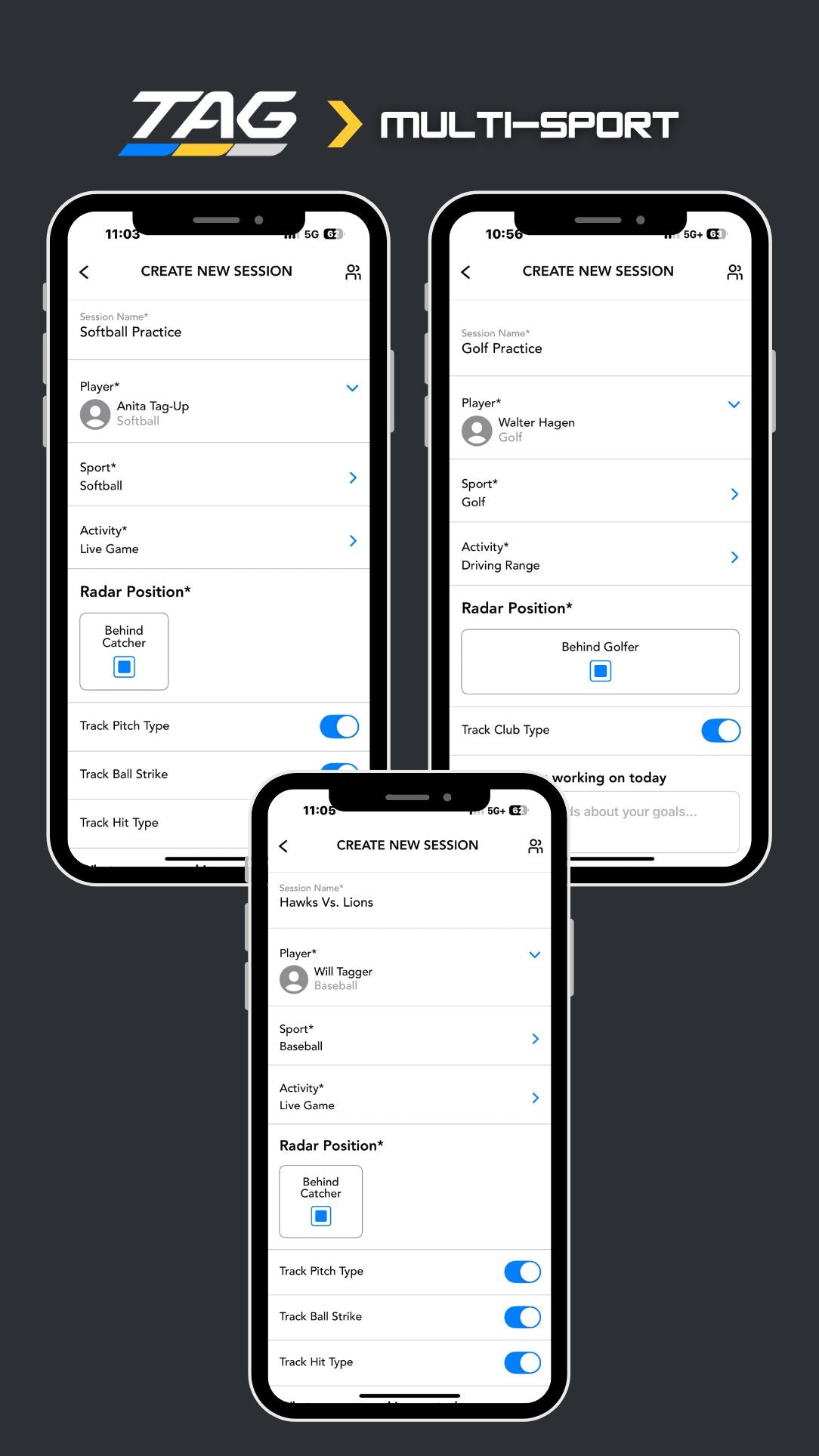 App – TAG Sports